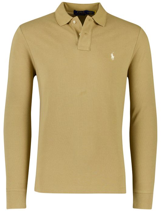 Polo Ralph Lauren polo lange mouw camel