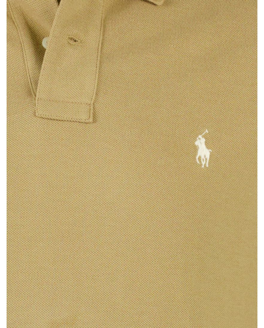 Polo ralph lauren polo camel katoen