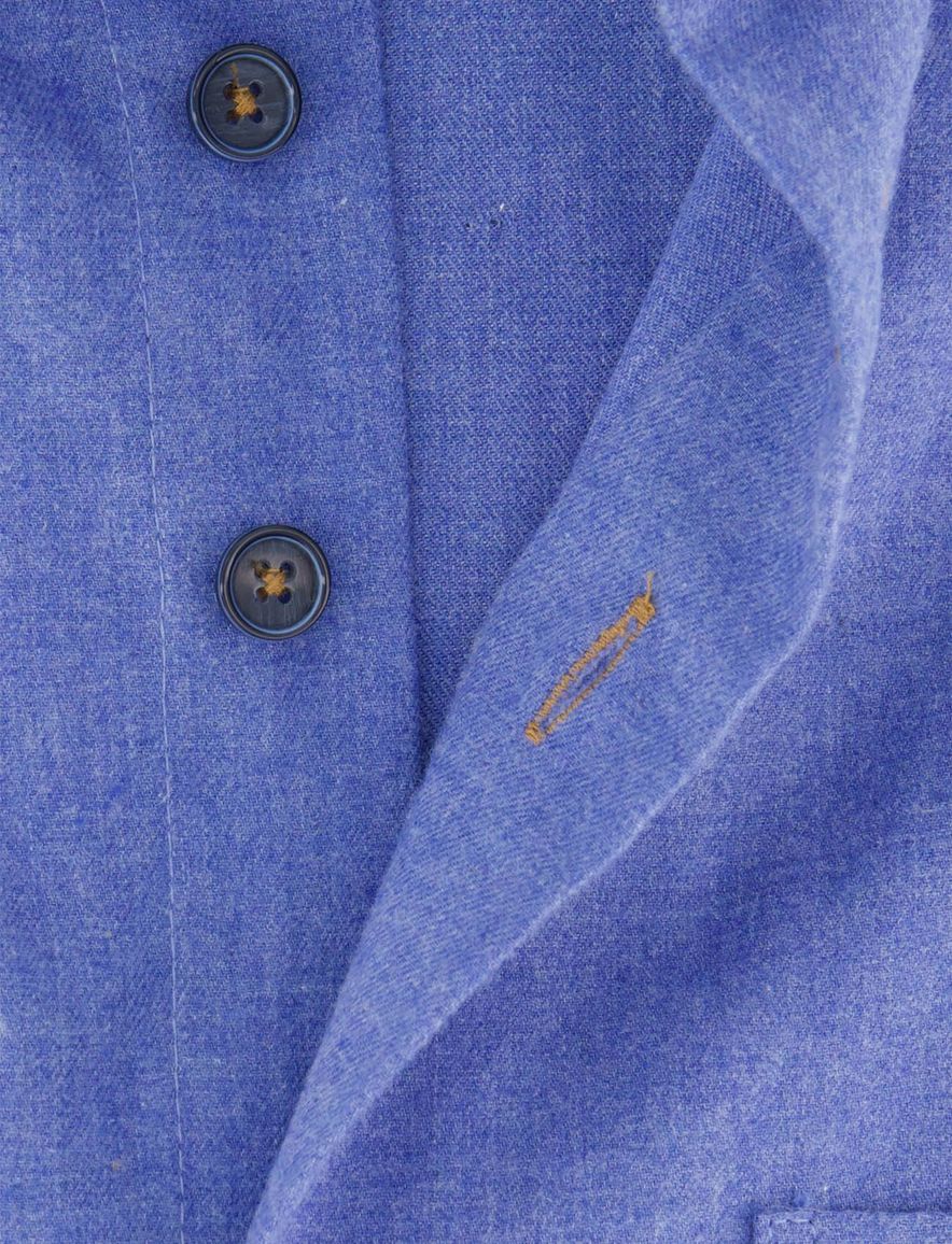 Portofino Regular Fit casual overhemd blauw