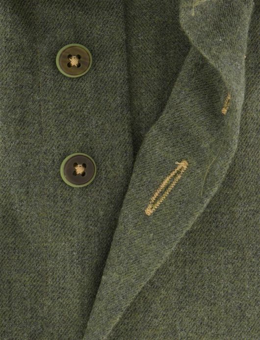 Portofino overhemd groen gemêleerd