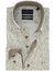 Geprint Portofino overhemd creme normale fit
