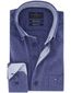 Portofino Regular Fit casual overhemd blauw katoen