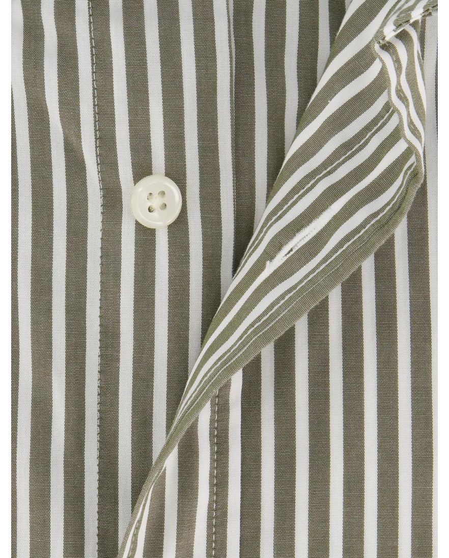 Gant Regular Fit casual overhemd groen gestreept