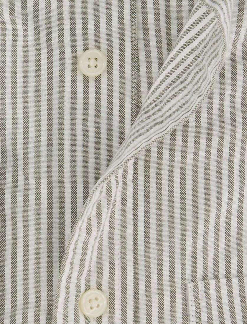 Casual overhemd Gant Regular Fit groen katoen