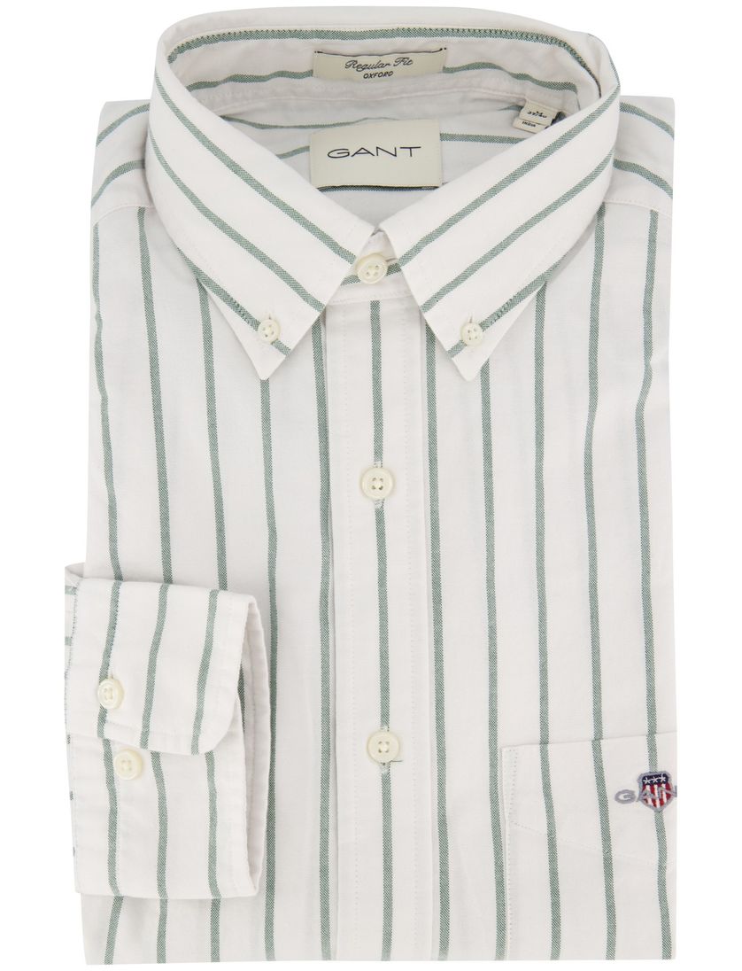 casual overhemd Gant groen