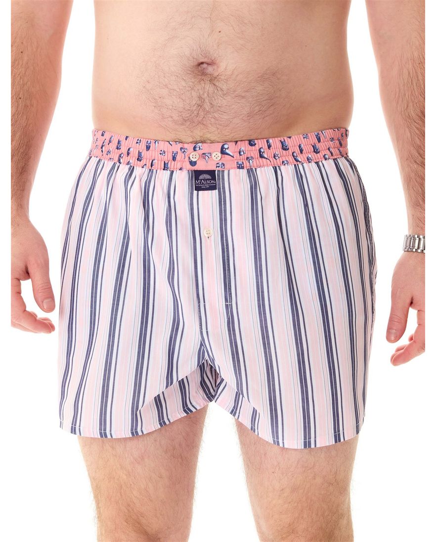 roze gestreept boxershort McAlson