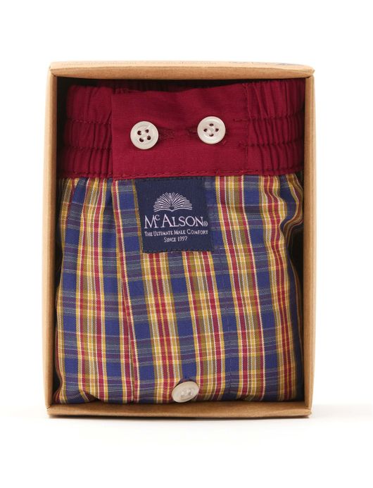 McAlson boxershort rood katoen