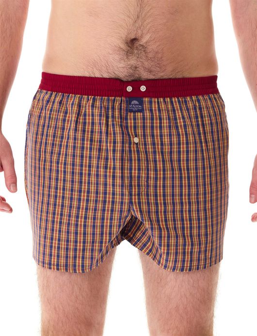 McAlson boxershort rood katoen
