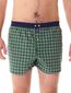 Mc Alson boxershort ruitjes groen