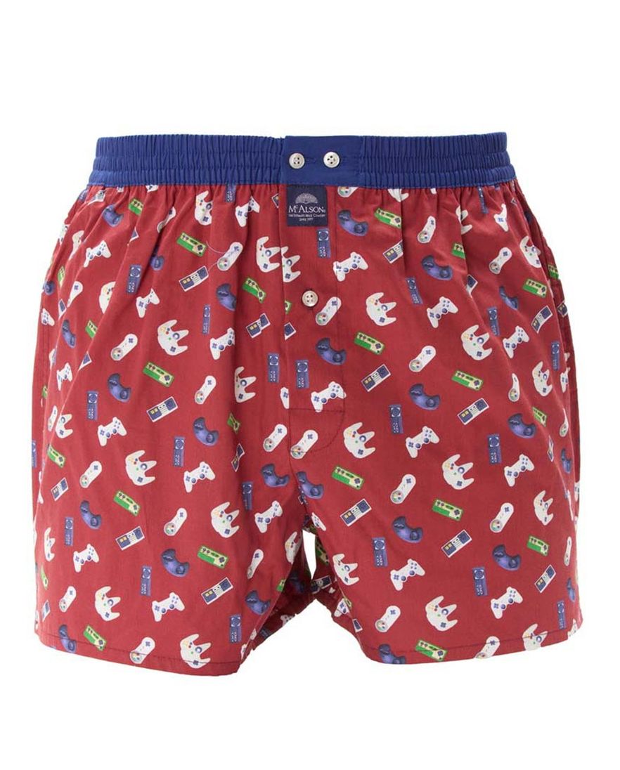 rood geprint McAlson boxershort