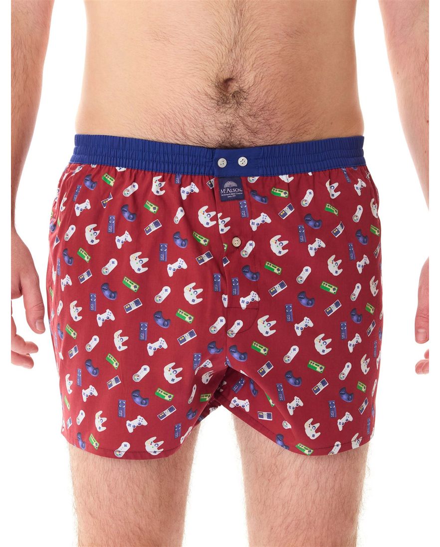 rood geprint McAlson boxershort