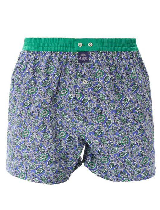 McAlson boxershort blauw geprint