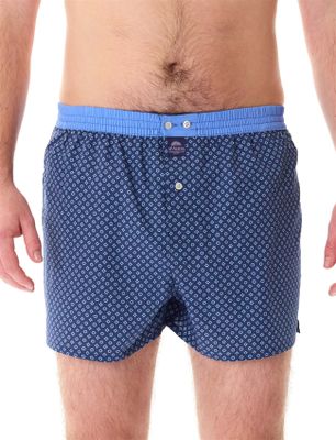 Mc Alson McAlson boxershort donkerblauw katoen