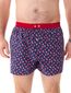 McAlson boxershort donkerblauw printje