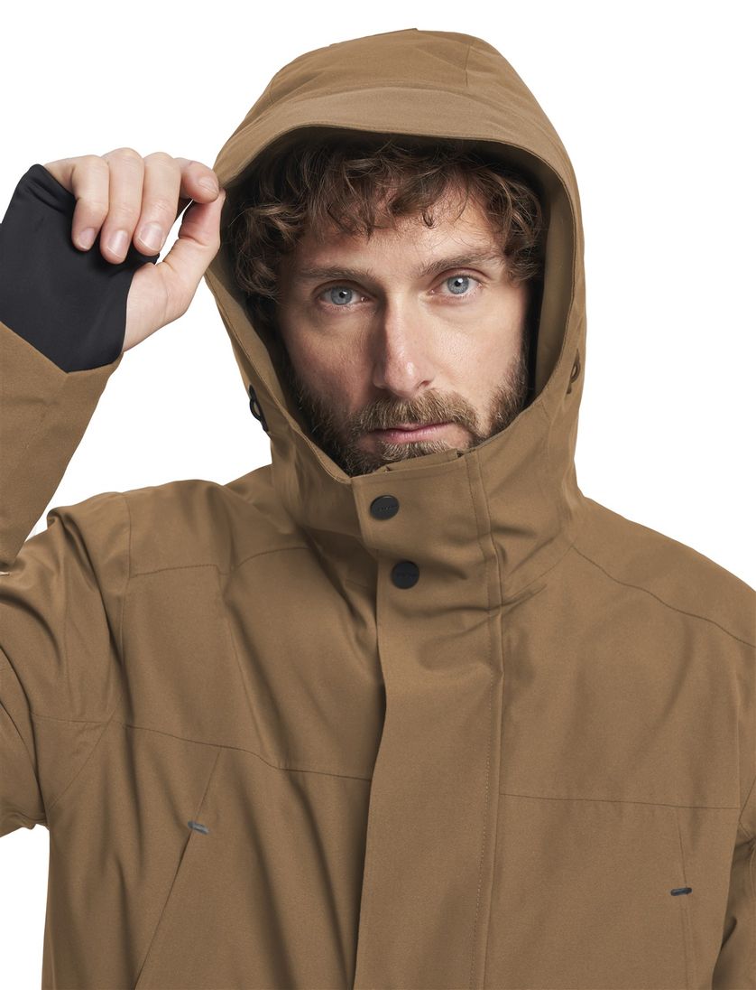 winterjas Tenson bruin