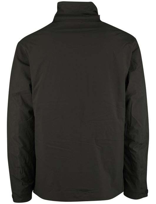 Tenson jas donkergroen normale fit afneembare capuchon