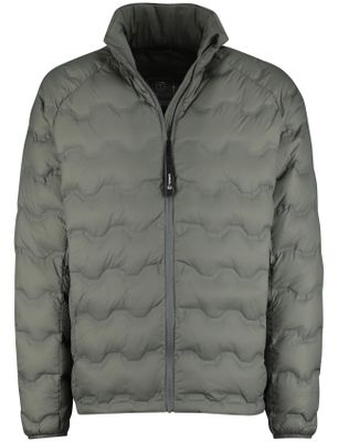 Tenson Jas Tenson Shibui gewatteerd groen effen waterafstotend polyester