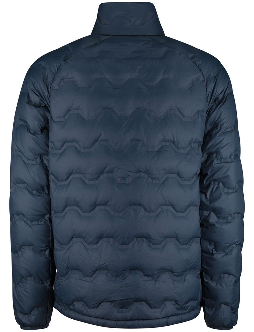 Tenson jas donkerblauw effen normale fit