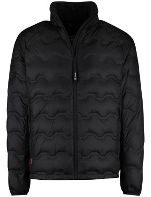 Tenson Jas Tenson Shibui gewatteerd zwart effen waterafstotend polyester