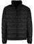 Tenson Shibui jas gewatteerd zwart effen waterafstotend polyester