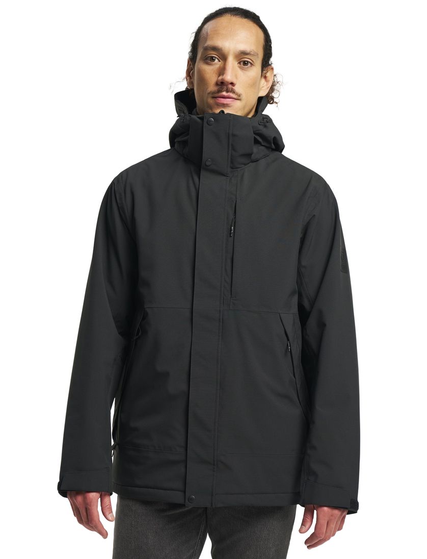 Jas Tenson zwart met borstzak