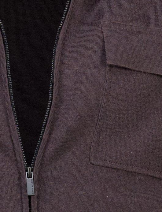 Thomas Maine overshirt bruin