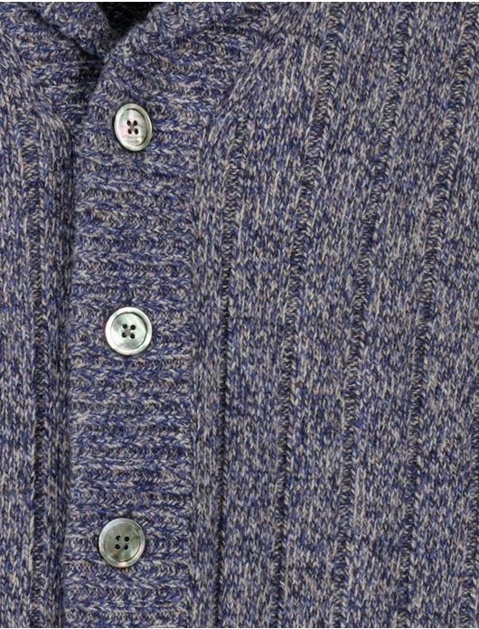 Thomas Maine vest gebreid gemeleerd