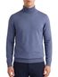 Thomas Maine trui turtle neck merinowol blauw