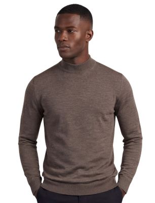 Thomas Maine Thomas Maine pullover turtleneck taupe