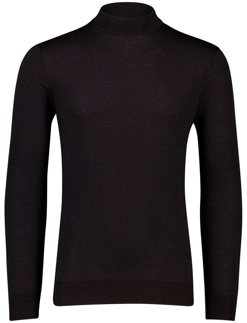Thomas Maine turtleneck scheerwol bruin