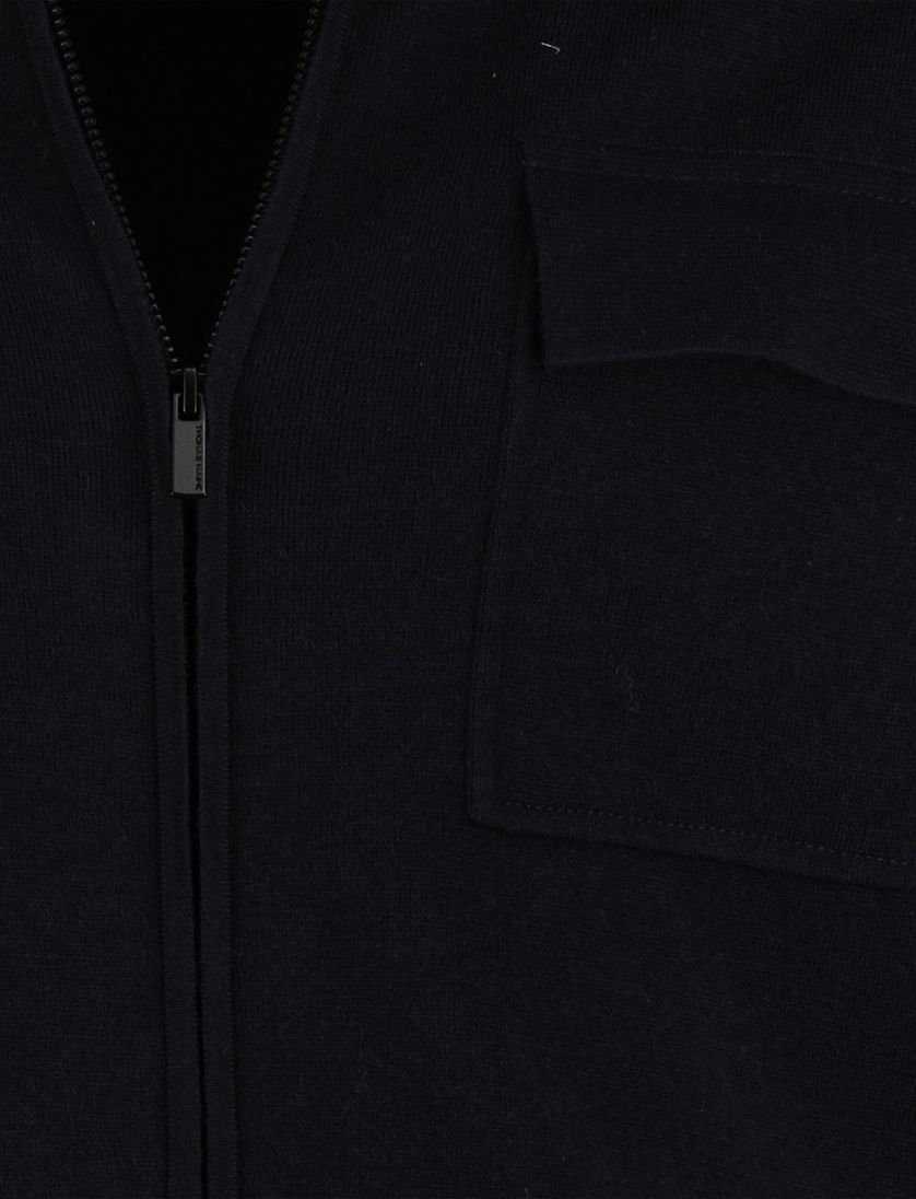 Thomas Maine vest donkerblauw met dubbele borstzak