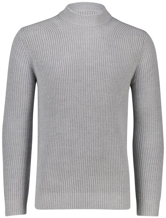 Thomas Maine turtleneck gebreide trui grijs