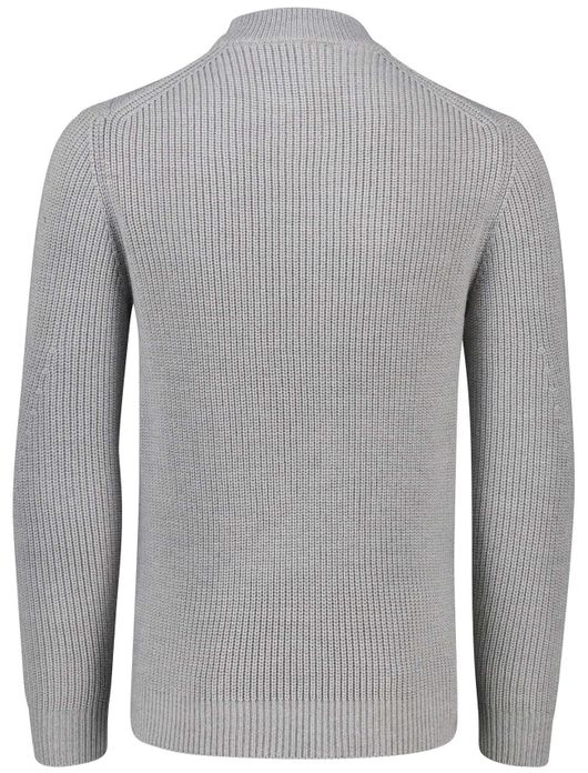 Thomas Maine turtleneck gebreide trui grijs