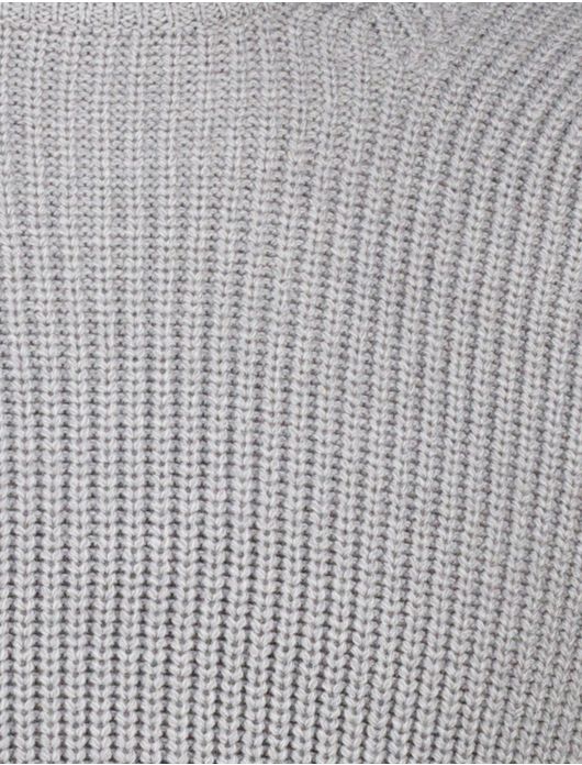 Thomas Maine turtleneck gebreide trui grijs