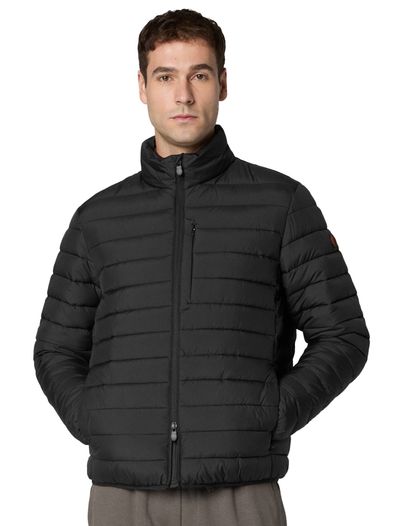 Save the Duck Save The Duck gewatteerde tussenjas zwart puffer