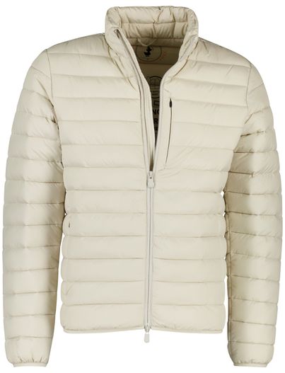 Save the Duck Save the Duck jas creme gewatteerd effen