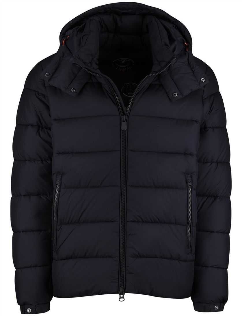 Save the Duck Winterjas Donkerblauw puffer polyester