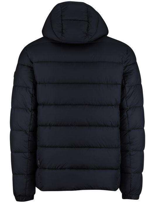 Save the Duck Winterjas Donkerblauw puffer effen
