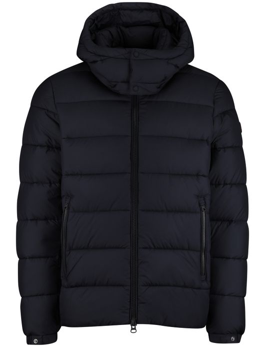 Save the Duck Winterjas Donkerblauw puffer effen