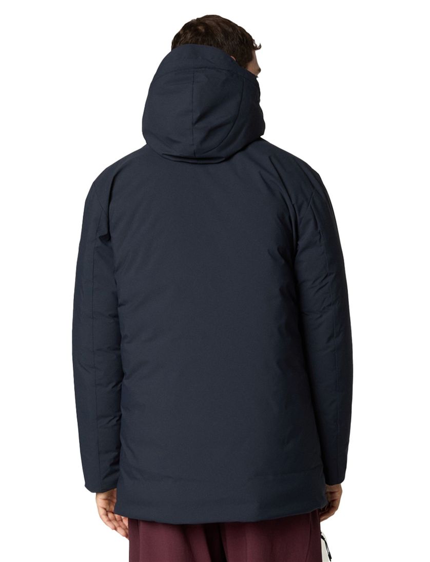 Winterjas Save the duck donkerblauw een borstzak