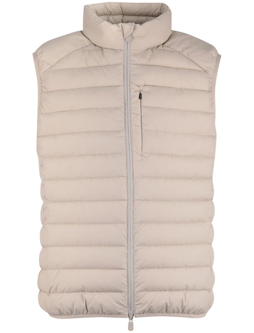 Bodywarmer Save the Duck beige gewatteerd waterafstotend