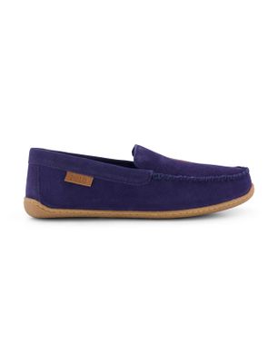 Polo Ralph Lauren Polo Ralph Lauren pantoffels suede donkerblauw effen