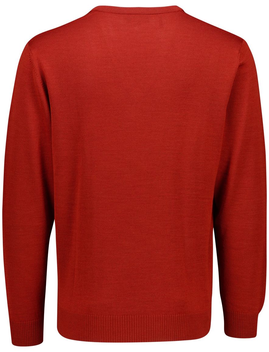 Maerz v-hals trui oranje