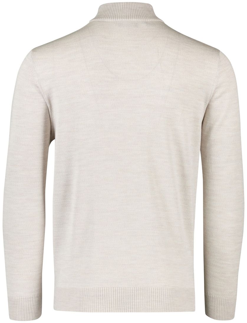 trui Maerz beige normale fit merinowol