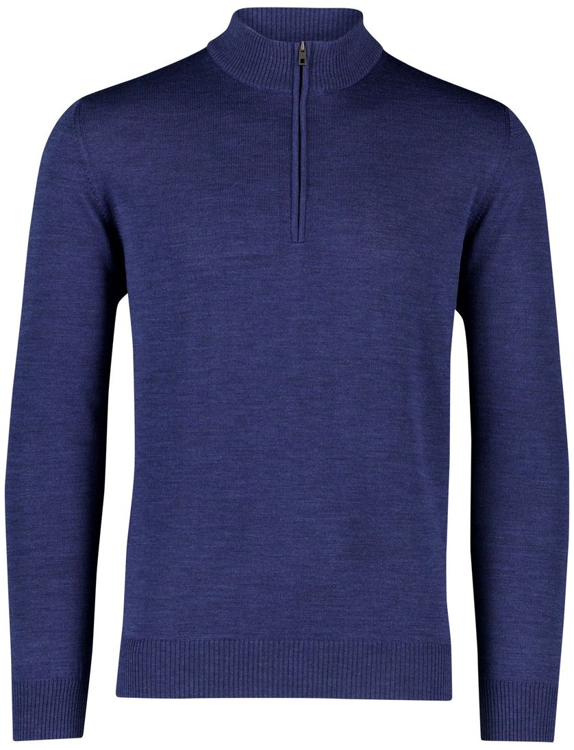 trui Maerz donkerblauw 100% merinowol