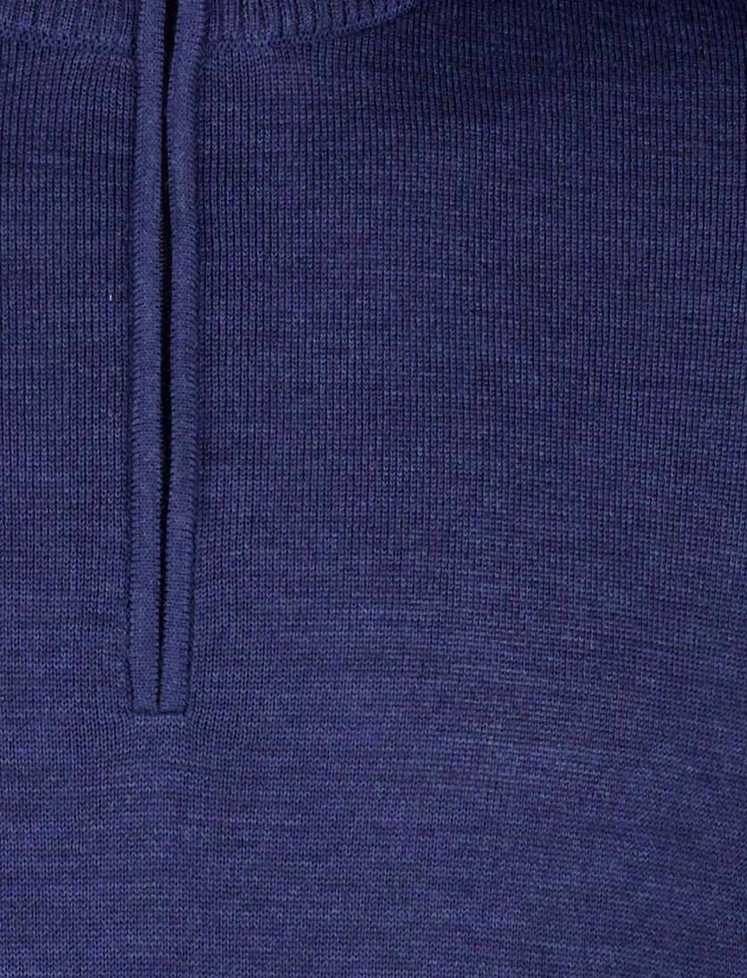 trui Maerz donkerblauw 100% merinowol