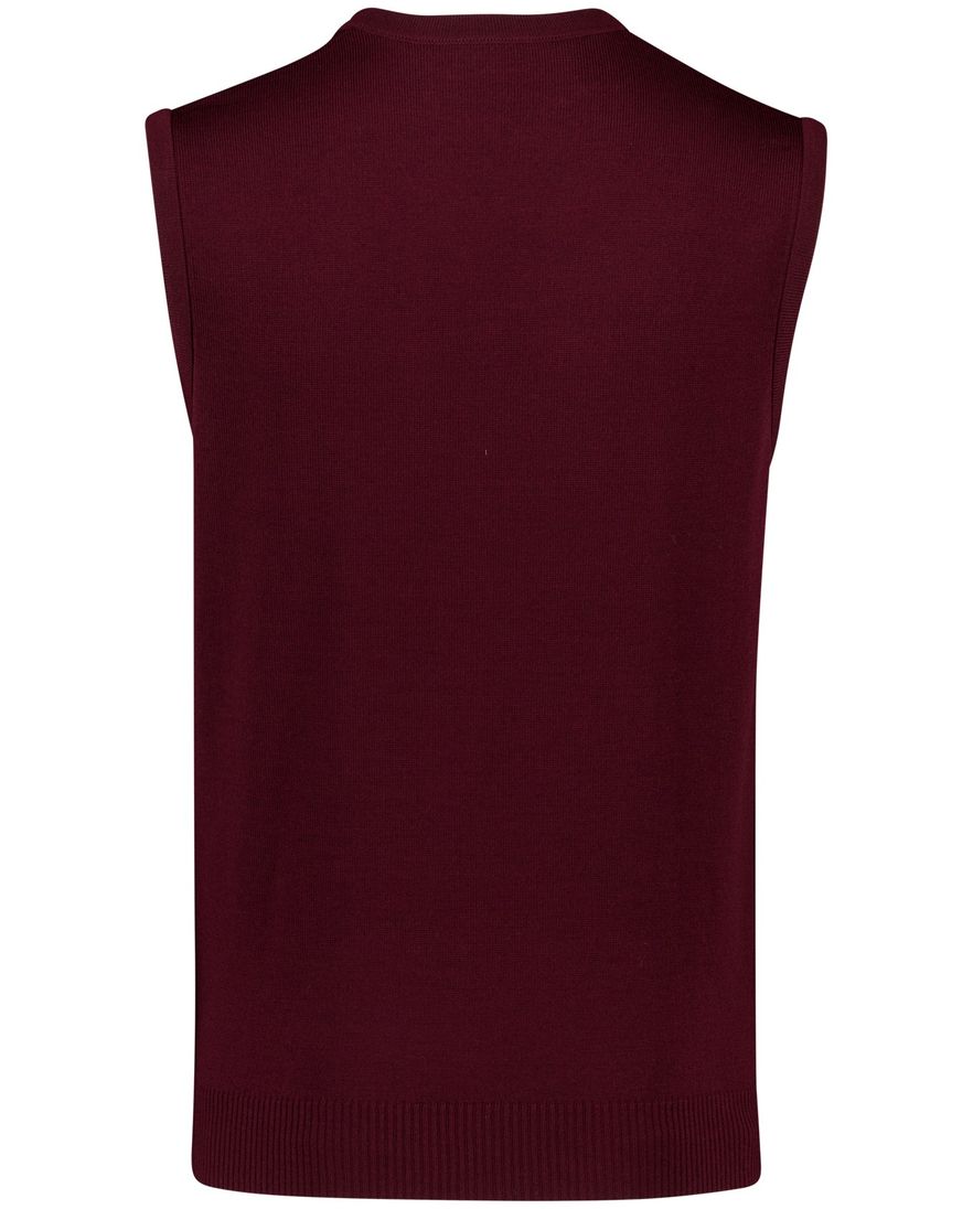 Maerz slipover scheerwol bordeaux