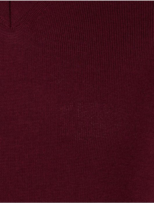 Maerz slipover scheerwol bordeaux