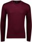 Trui Maerz bordeaux scheerwol ronde hals