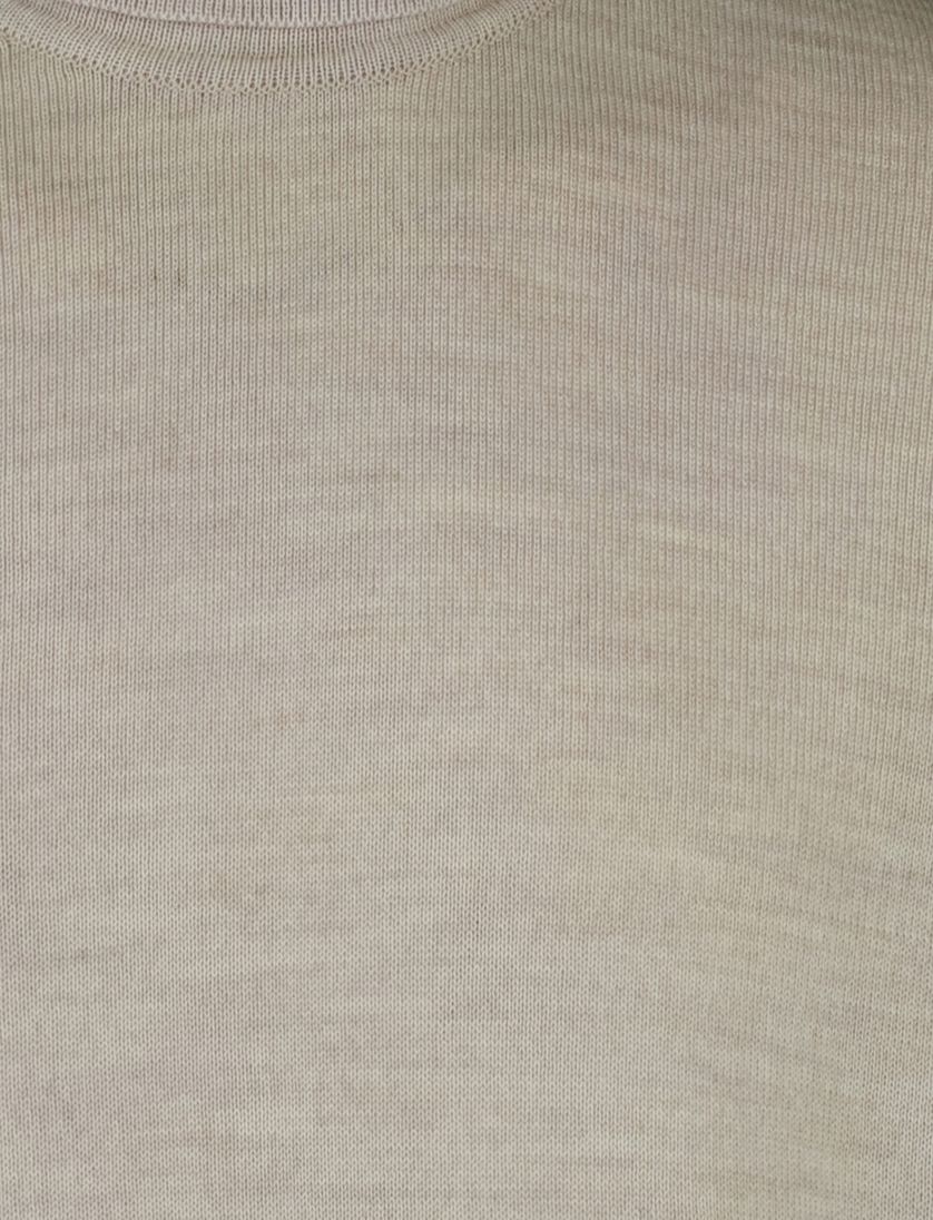 Mearz Coltrui beige lamswol effen